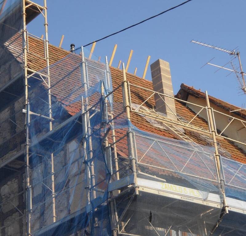 Chantier &agrave; Dambach Strasbourg 0