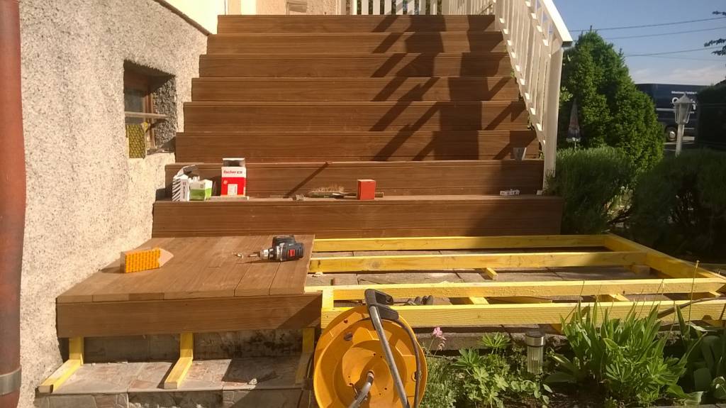 Habillage d’un escalier en bois. Molsheim