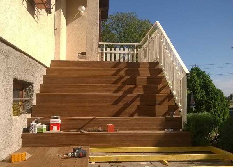 Habillage d’un escalier en bois. Obernai 5