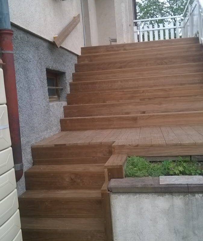 Habillage d’un escalier en bois. Illkirch-Graffenstaden 7
