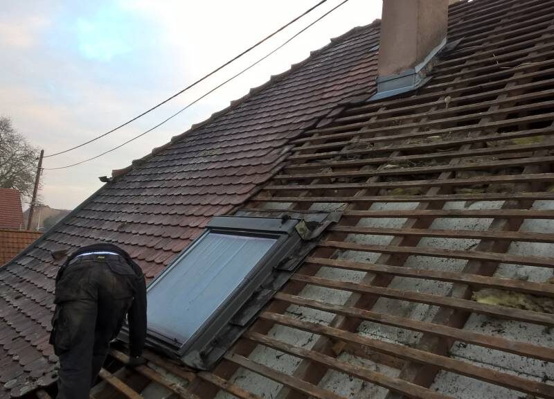 R&eacute;novation d’une toiture &agrave; Krafft. H&oelig;nheim 3