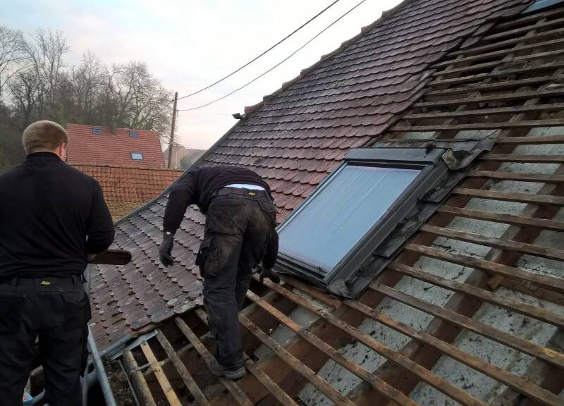 R&eacute;novation d’une toiture &agrave; Krafft. Schiltigheim 4