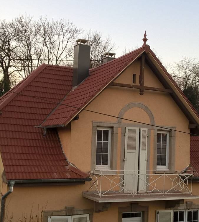 R&eacute;novation d’une toiture &agrave; Krafft. Bischheim