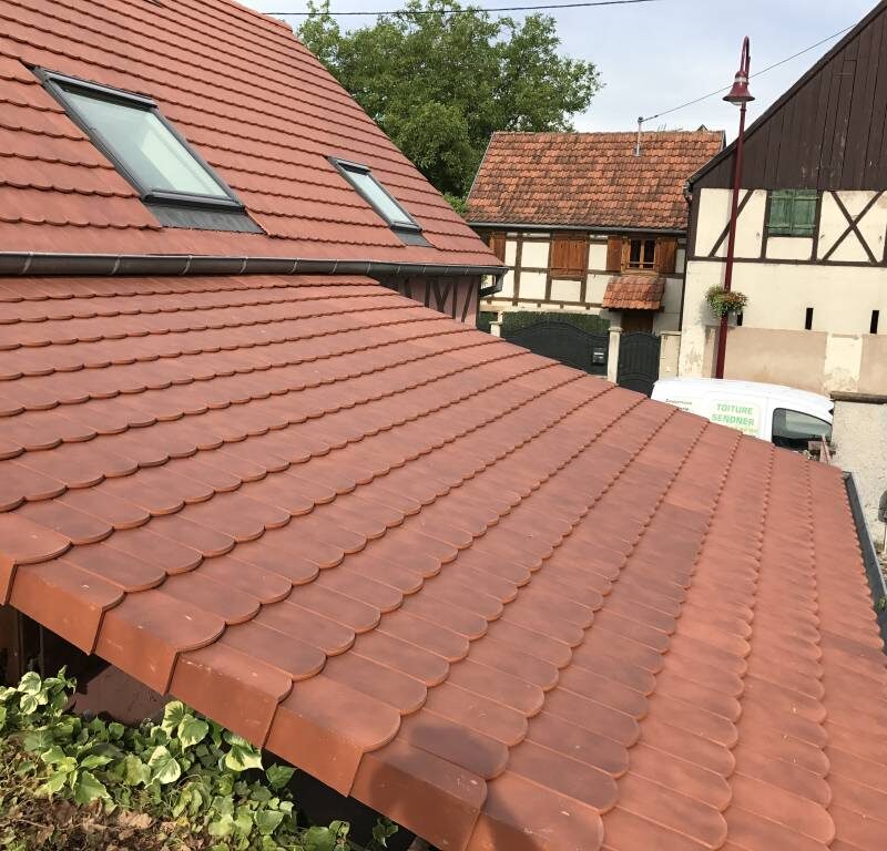 R&eacute;novation d’une toiture &agrave; Huttenheim. Strasbourg 0