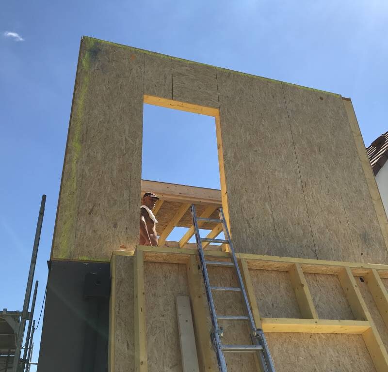Extension d’une maison individuelle + bardage. Schiltigheim 5