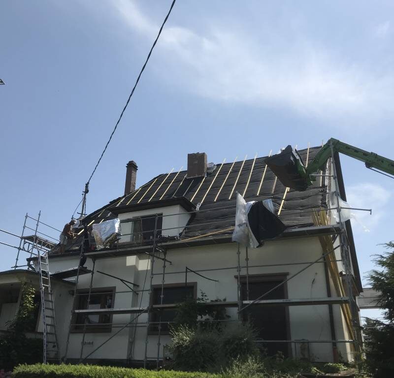 Isolation d’une toiture et remplacement des tuiles. H&oelig;nheim 6