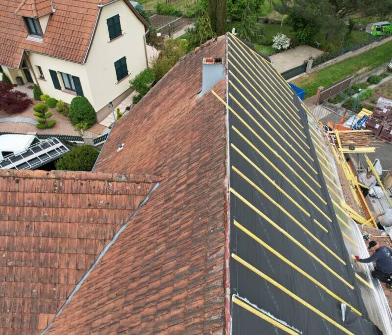 Nouvelle toiture &agrave; Dieffenthal! Molsheim 2