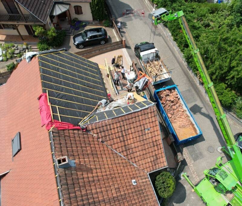 Nouvelle toiture &agrave; Dieffenthal! Colmar 6