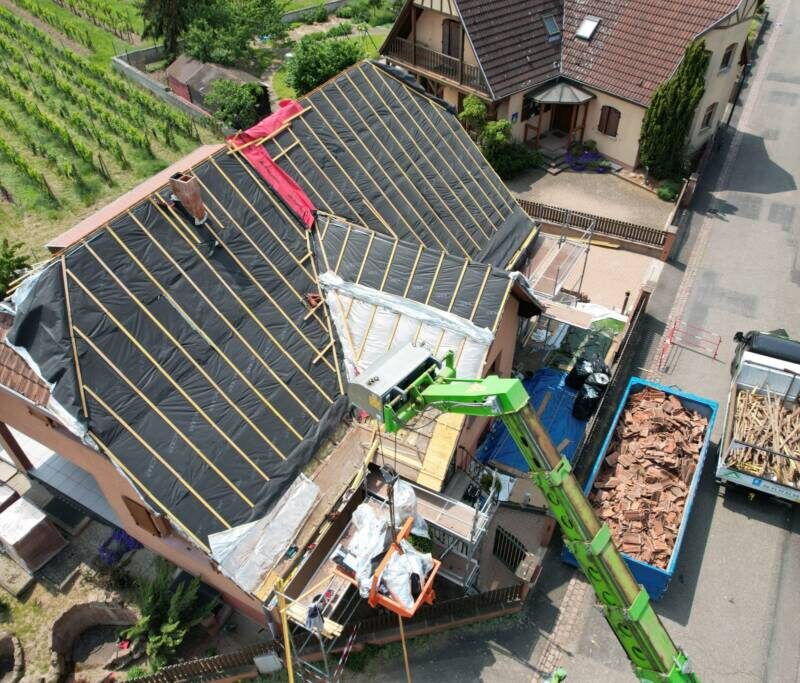 Nouvelle toiture &agrave; Dieffenthal! Bischheim 9