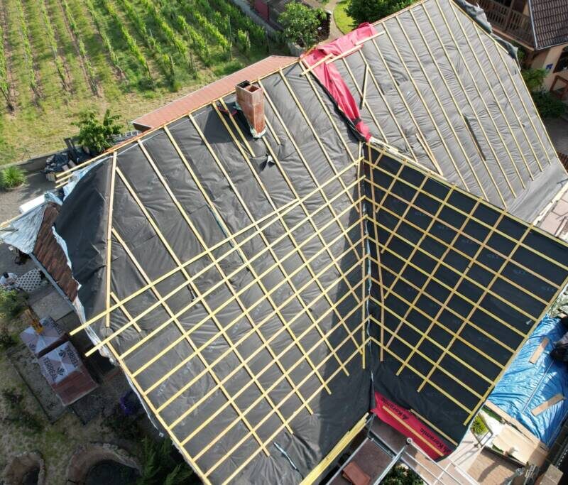 Nouvelle toiture &agrave; Dieffenthal! S&eacute;lestat 10
