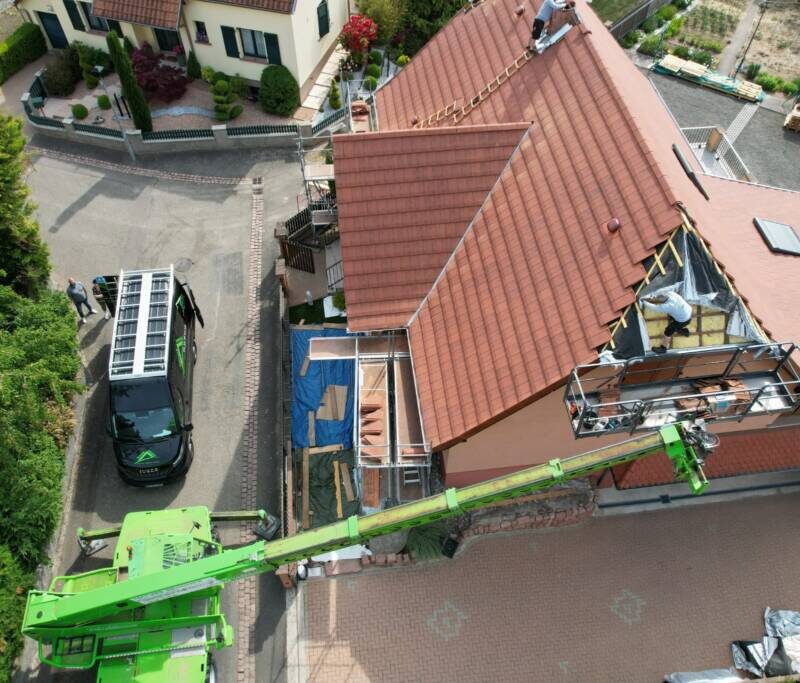 Nouvelle toiture &agrave; Dieffenthal! Obernai 13